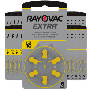 Piles auditives 10 - Rayovac - Lot de 120 piles