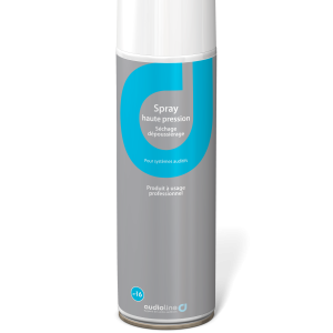 Spray de séchage et dépoussiérage PRO Audioline 500ml pour appareils auditifs