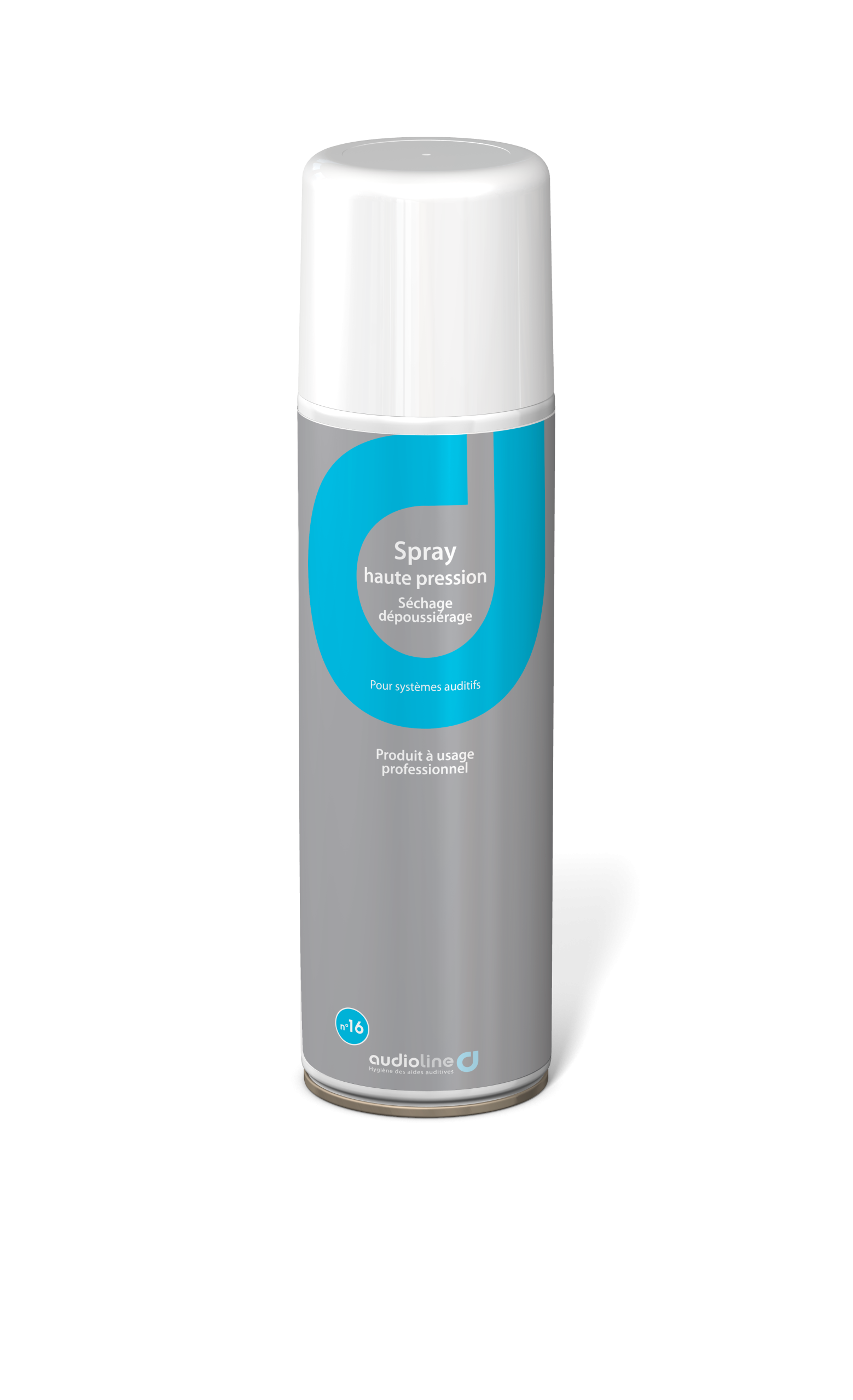 Spray de séchage et dépoussiérage PRO Audioline 500ml pour appareils auditifs