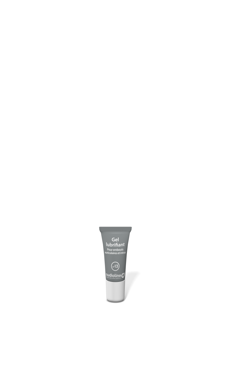 Gel lubrifiant Audioline pour appareils auditifs