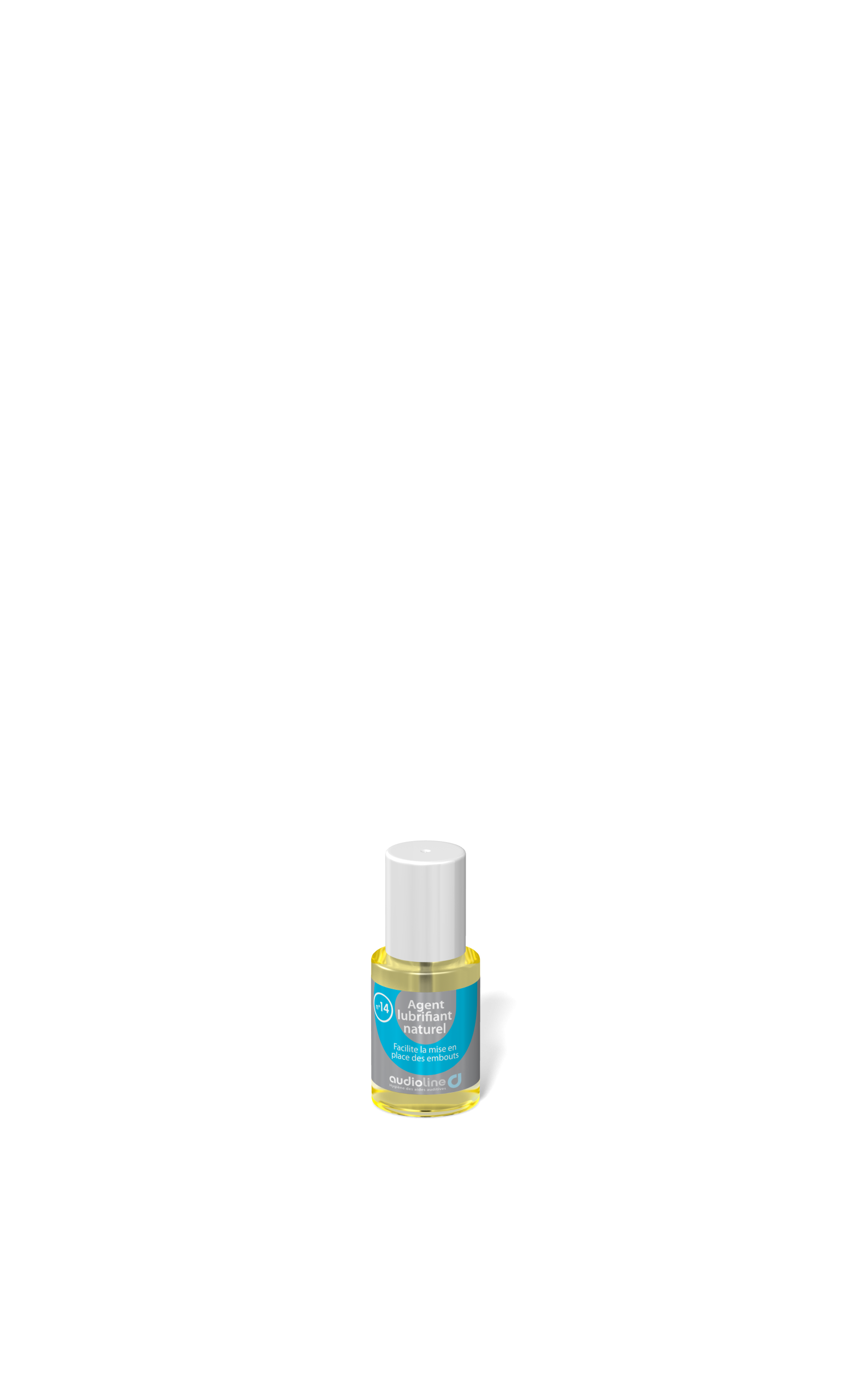 Agent lubrifiant naturel Audioline 15ml pour appareils auditifs
