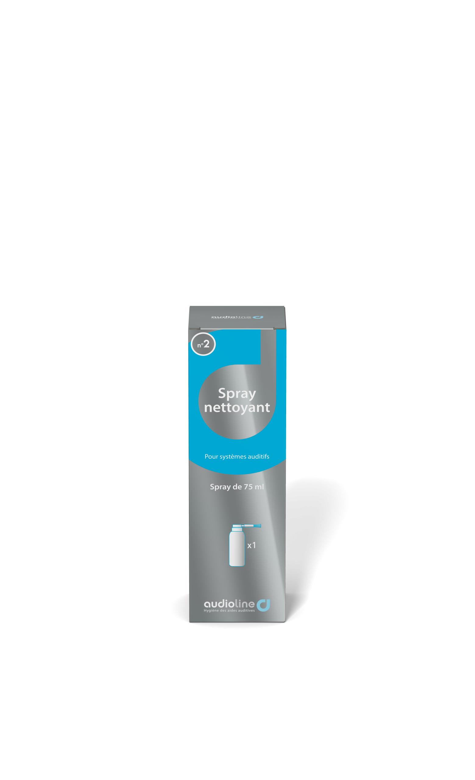 Spray nettoyant PRO Audioline 150ml pour appareils auditifs